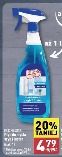 ALDI Płyn do szyb morski Putzmeister oferta