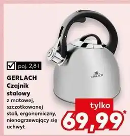 Kaufland Czajnik nierdzewny 2.8 l Gerlach oferta