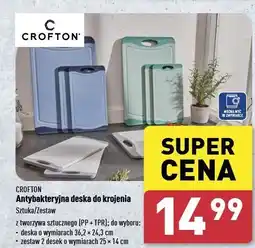 ALDI Deska antybakteryjna 25 x 14 cm Crofton oferta