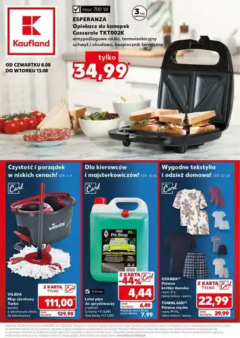 Kaufland Opiekacz tkt002k Esperanza oferta