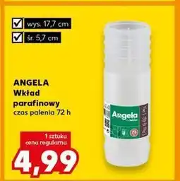Kaufland Wkład parafinowy 72 h Angela oferta