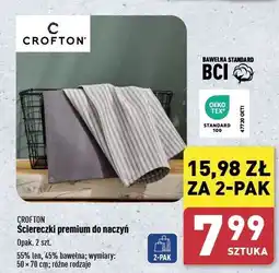 ALDI Ściereczki kuchene premium 50 x 70 cm Crofton oferta