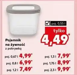 Kaufland Pojemnik do przechowywania żywności 1.3 l oferta