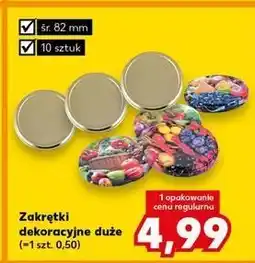 Kaufland Zakrętki do słoików 82 mm oferta