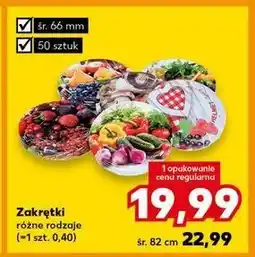 Kaufland Zakrętki 82 mm oferta