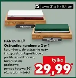 Kaufland Ostrzałka kamienna 2w1 Parkside oferta