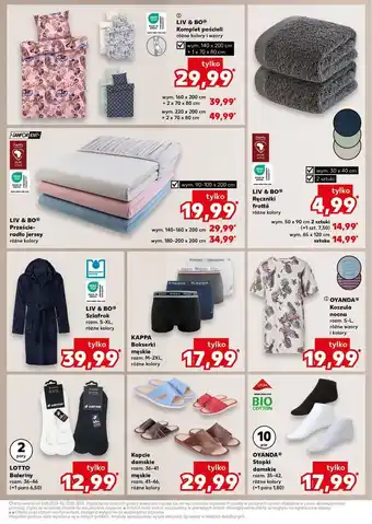 Kaufland Komplet pościeli 140 x 200 cm + 70 80 Liv & Bo oferta