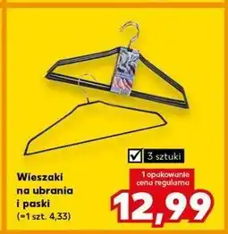 Kaufland Wieszaki na ubrania oferta