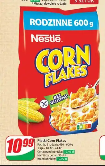 Dino Płatki śniadaniowe Corn flakes (nestle) oferta