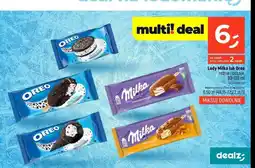 Dealz Lód carmel crunch Milka ice cream oferta