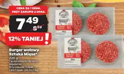 Netto Burger wołowy SZTUKA MIĘSA NETTO oferta