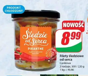 Dino Filety śledziowe pikantne Śledzie od serca oferta