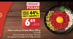 Biedronka Tatar wołowy Kraina mięs oferta