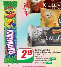 Dino Lód o smaku oranżady barwiąca Hellena oranżada oferta