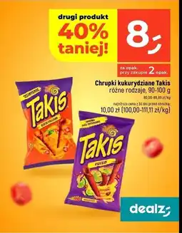 Dealz Chrupki fuego Takis oferta