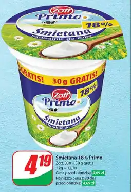Dino Śmietana 18 % Zott primo oferta
