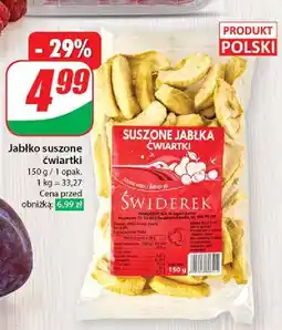Dino Jabłka suszone ćwiartki ŚWIDEREK oferta