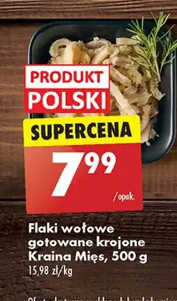 Biedronka Flaki wołowe gotowane krojone Kraina mięsa oferta