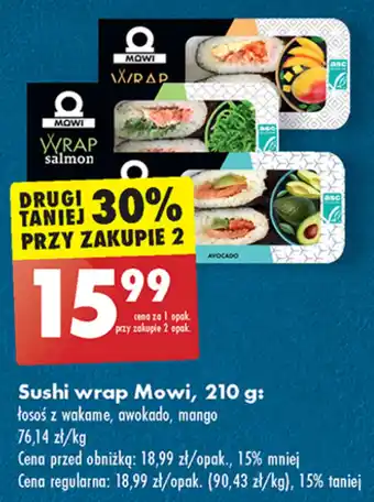 Biedronka Sushi MOWI oferta