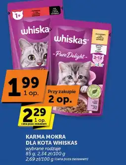 Groszek Mokra karma dla kota Whiskas oferta