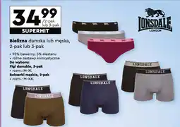 Biedronka Bielizna Lonsdale oferta