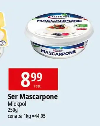 E.Leclerc Ser mascarpone Mlekpol oferta