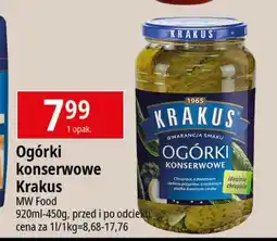 E.Leclerc Ogorki konserwowe Krakus Maspex oferta