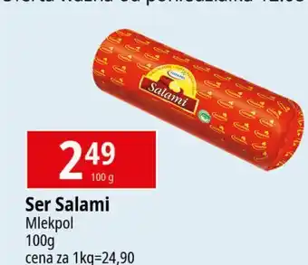 E.Leclerc Ser salami Mlekpol oferta