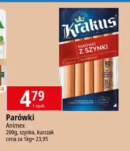 E.Leclerc Parówki z piersi kurczaka Krakus Animex oferta