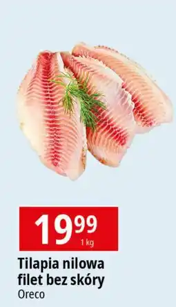 E.Leclerc Tilapia nilowa filet bez skóry Oreco oferta