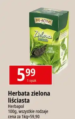 E.Leclerc Herbata pure green Big-Active Zielona oferta