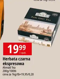 E.Leclerc Herbata ekspresowa z zawieszką Ahmad Tea London Earl Grey oferta