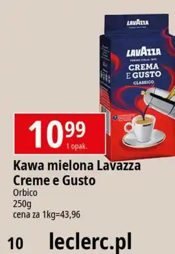 E.Leclerc Kawa Lavazza Crema & Gusto Classico oferta