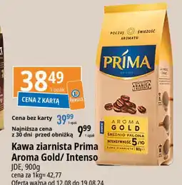 E.Leclerc Kawa Cafe Prima Aroma Intenso oferta