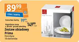 E.Leclerc Komplet obiadowy prima Bormioli Rocco oferta