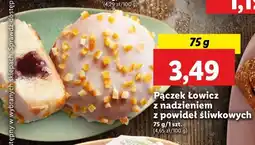 Lidl Pączek z powidłami śliwkowymi oferta