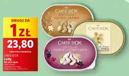 Lidl Lody salted caramel Algida carte d'or les desserts oferta