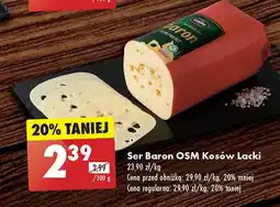 Biedronka Ser baron Osm kosów lacki oferta