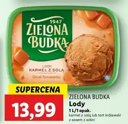 Lidl Lody karmel z solą Zielona budka oferta