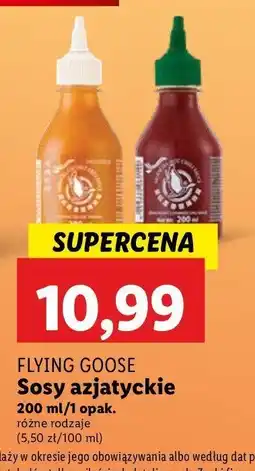 Lidl Sos sriracha mayoo kremowy chili Flying goose oferta