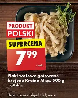 Biedronka Flaki wołowe gotowane krojone Kraina mięs oferta
