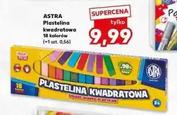 Kaufland Plastelina kwadratowa Astra oferta
