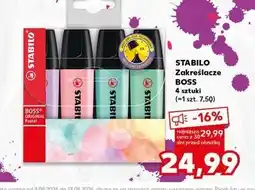 Kaufland Zakreślacz boss pastel Stabilo oferta