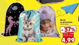 Kaufland Worek na gimnastykę oferta