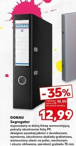 Segregator pp a4/75 cm Donau (Biella)