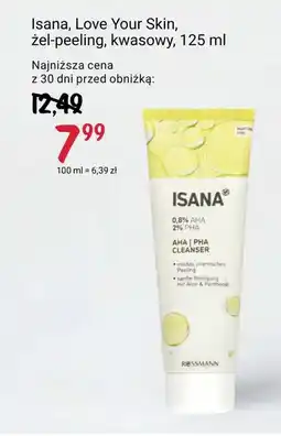 Rossmann Peeling Isana oferta