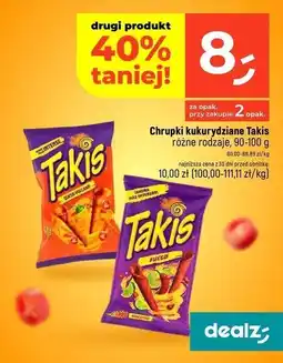 Dealz Chrupki queso volcano Takis oferta