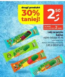 Lody sweet & sour Nestle Kaktus