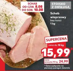 Kaufland Schab wieprzowy oferta