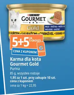 E.Leclerc Karma dla kota kurczak Purina Gourmet Gold oferta